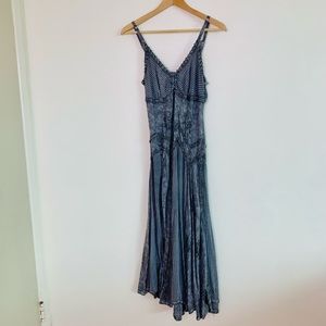 90s Vintage Boho Dress